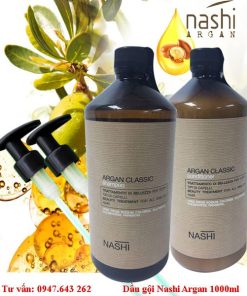 Dầu gội xả nashi argan 1000ml
