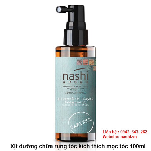 Xịt dưỡng chống rụng tóc và kích thích mọc tóc nashi 100ml